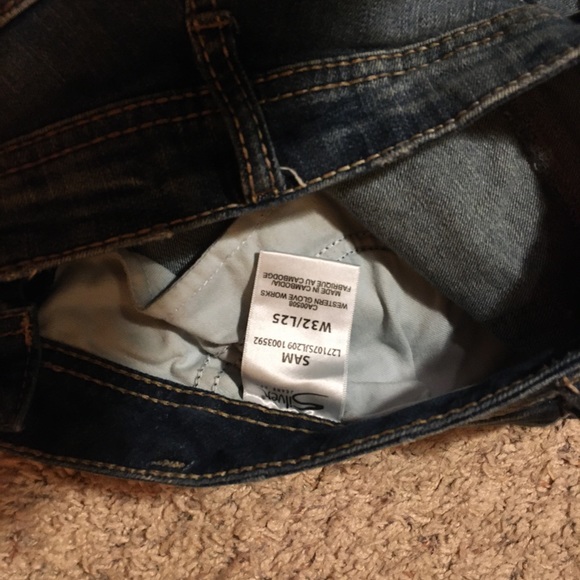 Silver “sam” boyfriend crop jeans - Picture 2 of 5